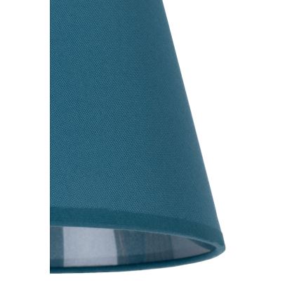 Duolla - Abajur para candeeiro de mesa SOFIA XS E14 diâmetro 18,5 cm turquesa