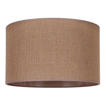 Duolla - Abajur universal ROLLER E27 diâmetro 50 cm castanho