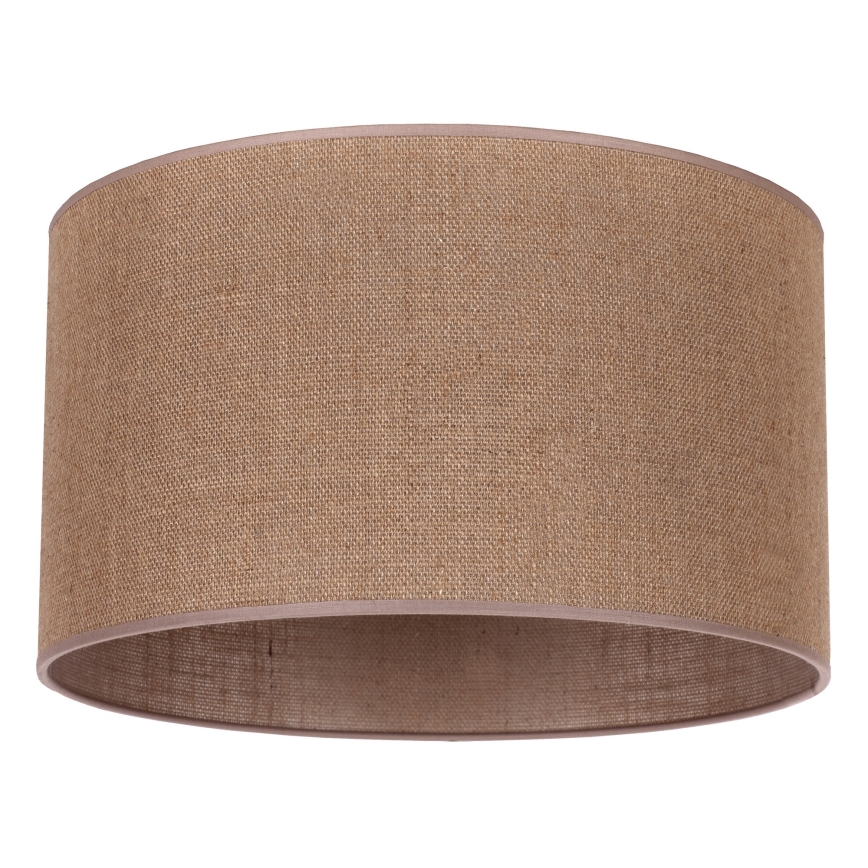 Duolla - Abajur universal ROLLER E27 diâmetro 50 cm castanho