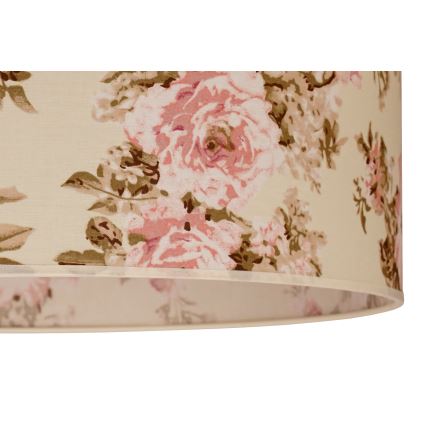 Duolla - Abajur universal ROLLER E27 diâmetro 45 cm rosa