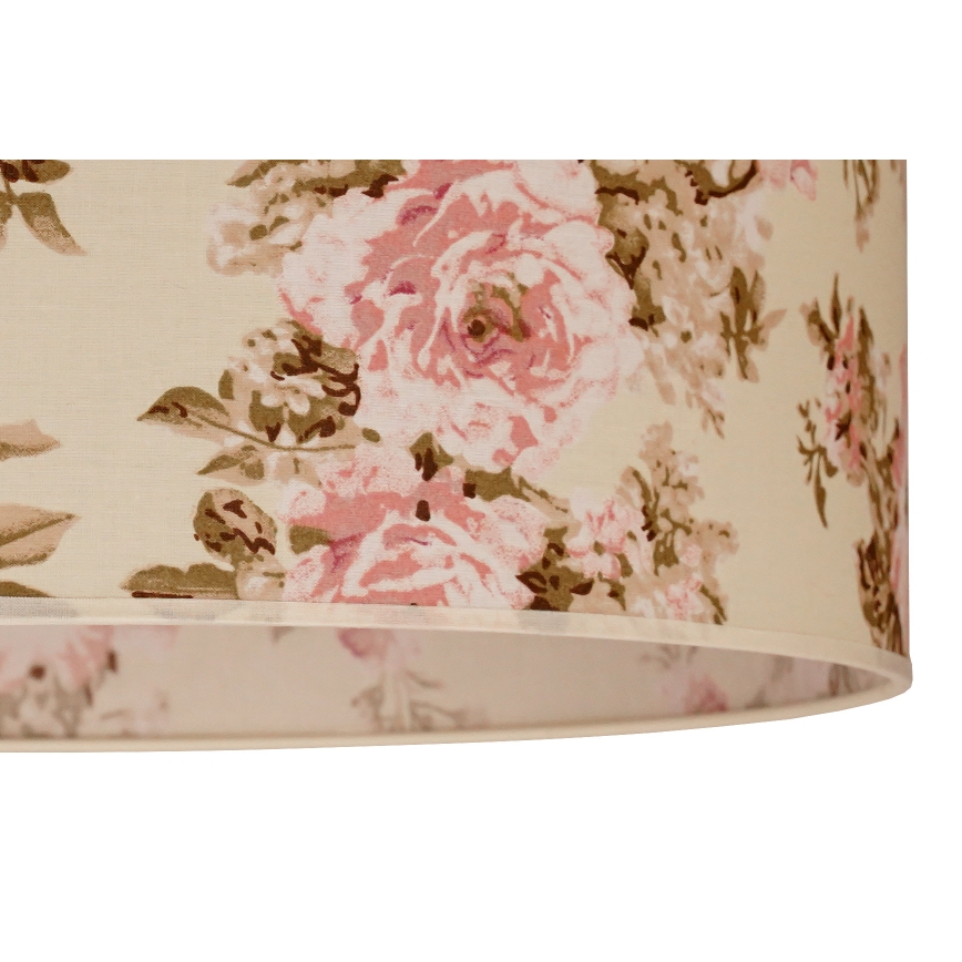 Duolla - Abajur universal ROLLER E27 diâmetro 45 cm rosa