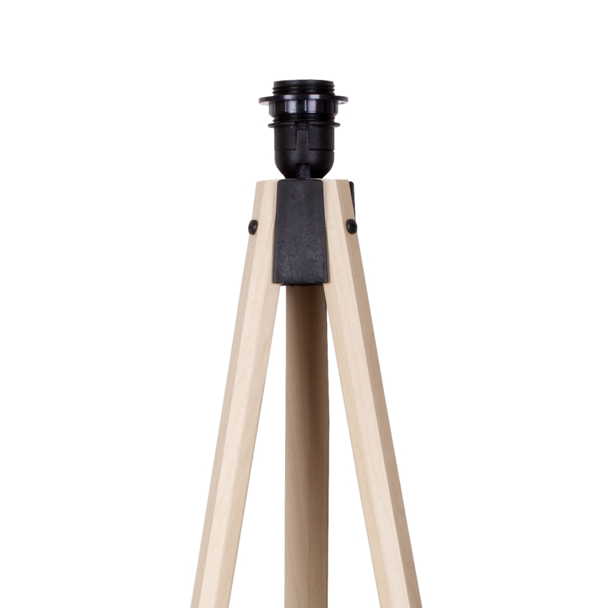 Duolla - Candeeiro de chão DUO 1xE27/60W/230V diâmetro 44 cm bege