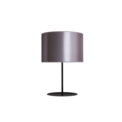 Duolla - Candeeiro de mesa CANNES 1xE14/15W/230V diâmetro 20 cm prateado/cobre/preto