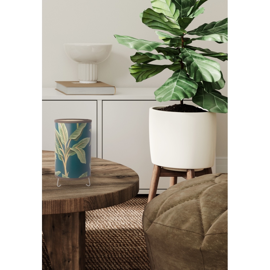 Duolla - Candeeiro de mesa GOLD LEAVES 1xE14/15W/230V diâmetro 12,5 cm