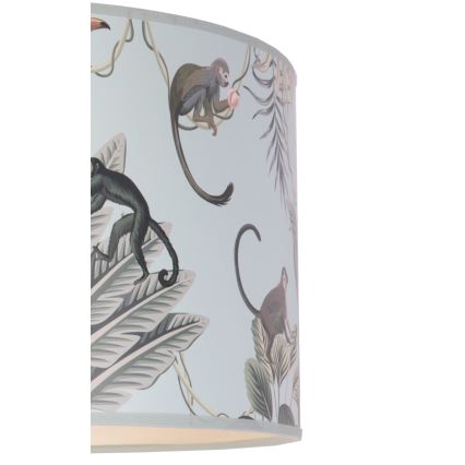 Duolla - Candeeiro de mesa MONKEYS 1xE14/15W/230V diâmetro 12,5 cm