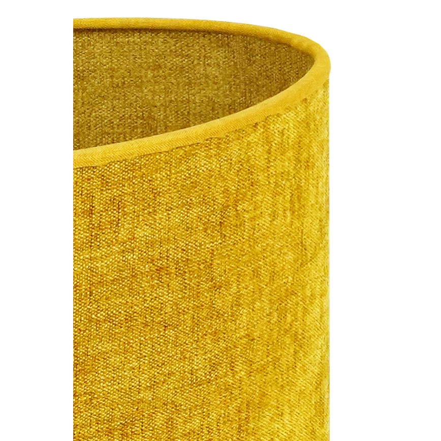 Duolla - Candeeiro de mesa OVAL 1xE27/15W/230V diâmetro 30 cm castanho