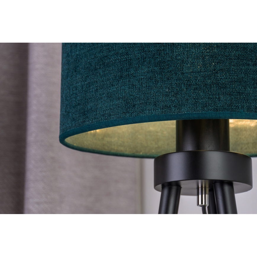 Duolla - Candeeiro de mesa OVAL 1xE27/15W/230V diâmetro 30 cm verde