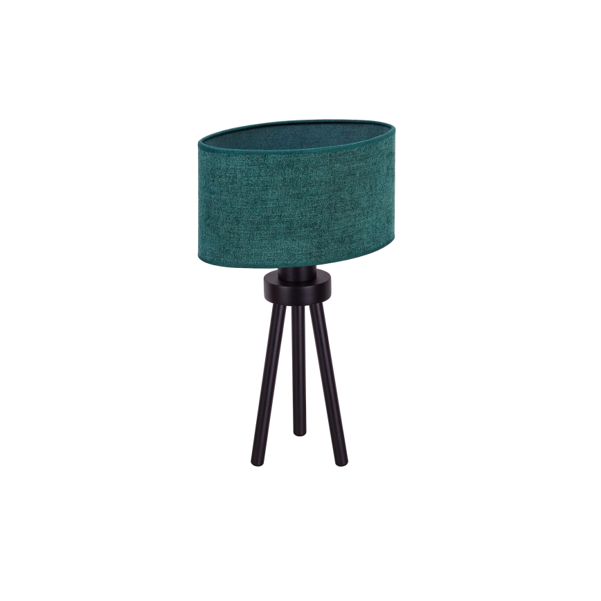 Duolla - Candeeiro de mesa OVAL 1xE27/15W/230V diâmetro 30 cm verde