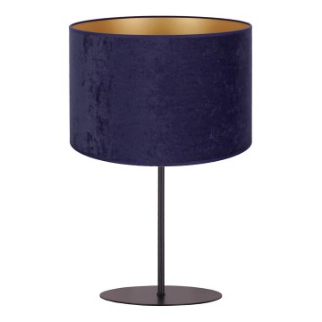 Duolla - Candeeiro de mesa ROLLER 1xE14/15W/230V diâmetro 20 cm azul/dourado