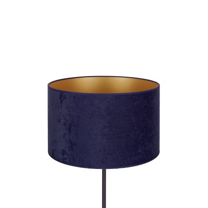 Duolla - Candeeiro de mesa ROLLER 1xE14/15W/230V diâmetro 20 cm azul/dourado