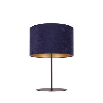 Duolla - Candeeiro de mesa ROLLER 1xE14/15W/230V diâmetro 20 cm azul/dourado