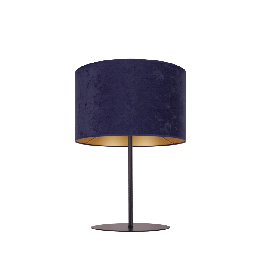 Duolla - Candeeiro de mesa ROLLER 1xE14/15W/230V diâmetro 20 cm azul/dourado