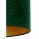 Duolla - Candeeiro de mesa ROLLER 1xE14/15W/230V escuro verde/dourado