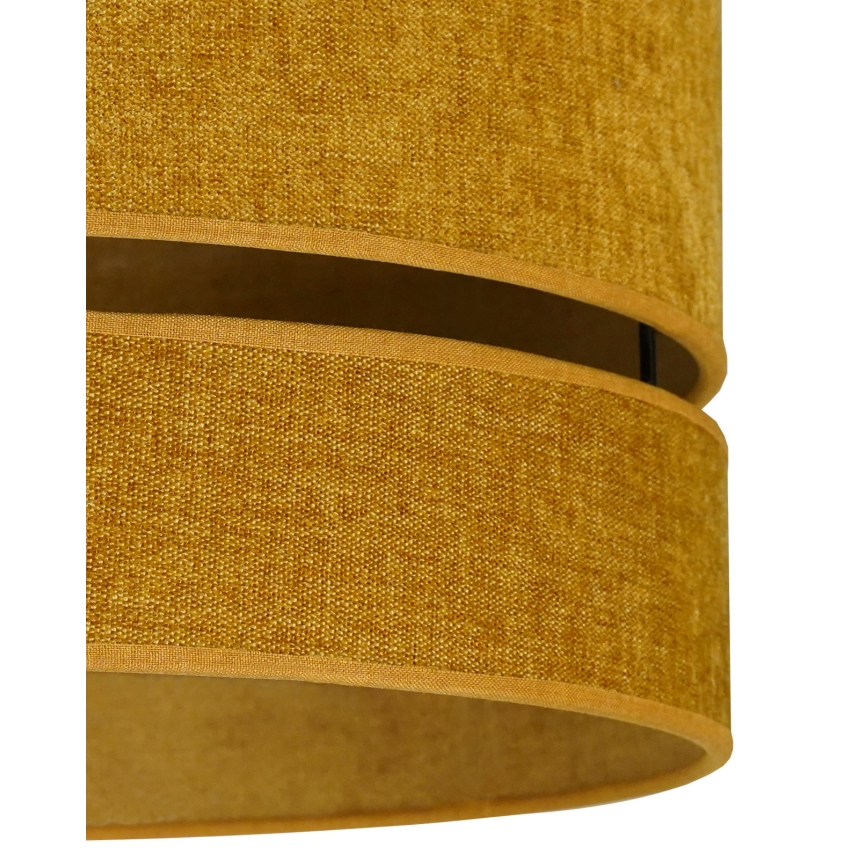 Duolla - Candeeiro integrado DOUBLE 1xE27/15W/230V diâmetro 40 cm laranja