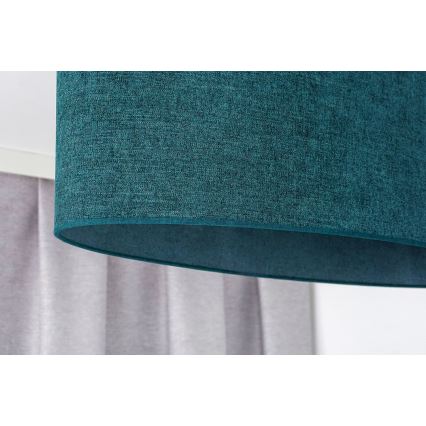 Duolla - Candeeiro integrado OVAL 2xE27/15W/230V verde