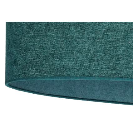 Duolla - Candeeiro integrado OVAL 2xE27/15W/230V verde