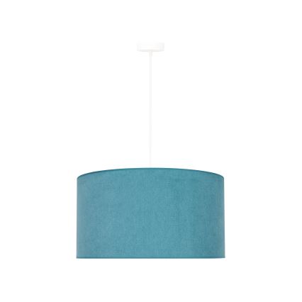 Duolla - Candeeiro suspenso BRISTOL 1xE27/40W/230V diâmetro 45 cm turquesa