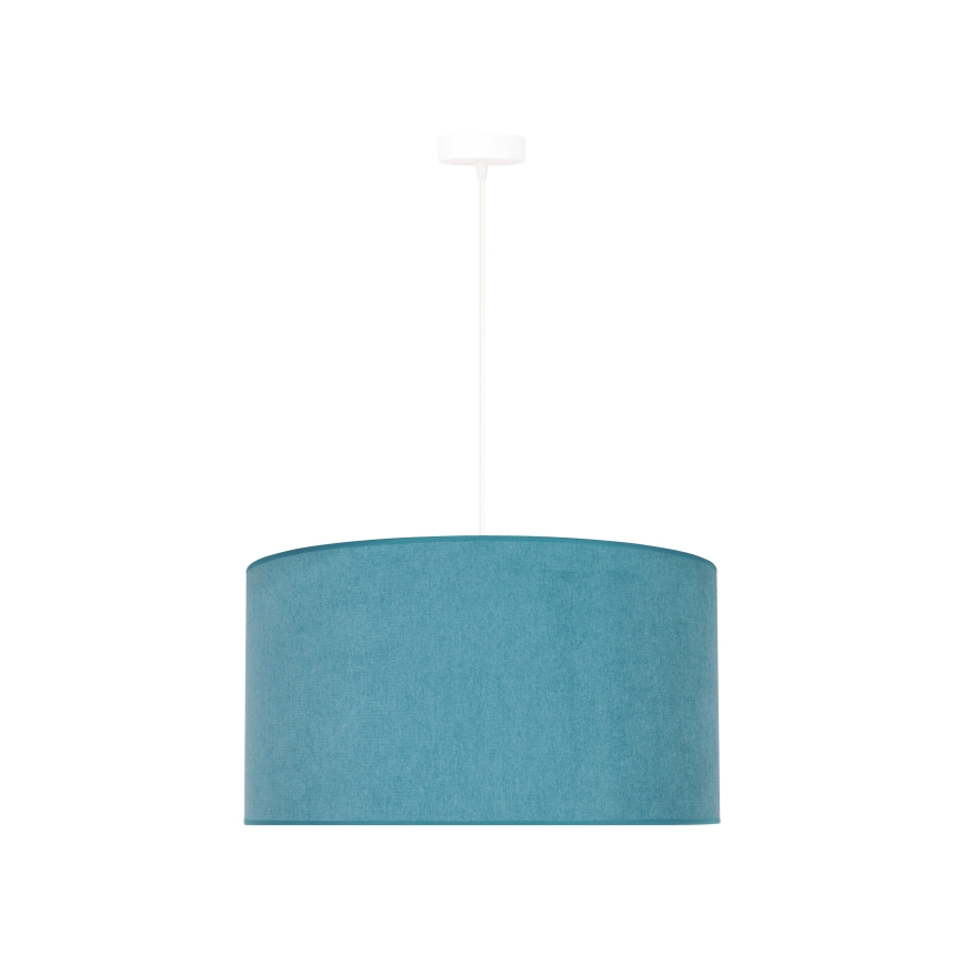 Duolla - Candeeiro suspenso BRISTOL 1xE27/40W/230V diâmetro 45 cm turquesa