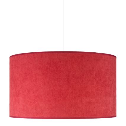 Duolla - Candeeiro suspenso BRISTOL 1xE27/40W/230V diâmetro 45 cm vermelho