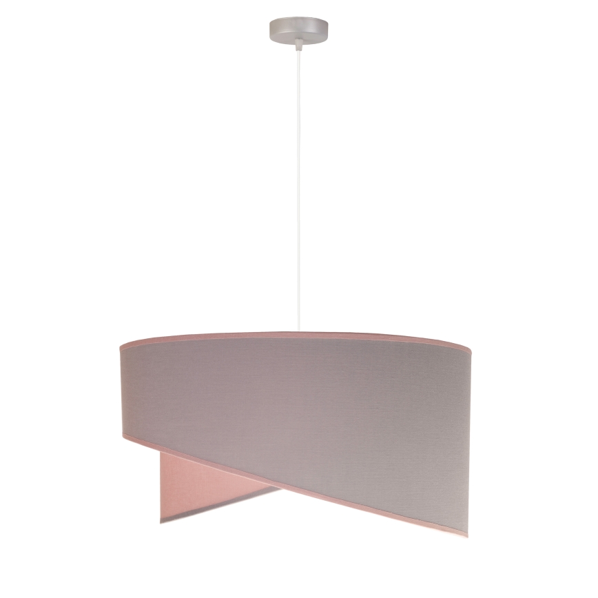 Duolla - Candeeiro suspenso CELLO 1xE27/40W/230V diâmetro 45 cm rosa