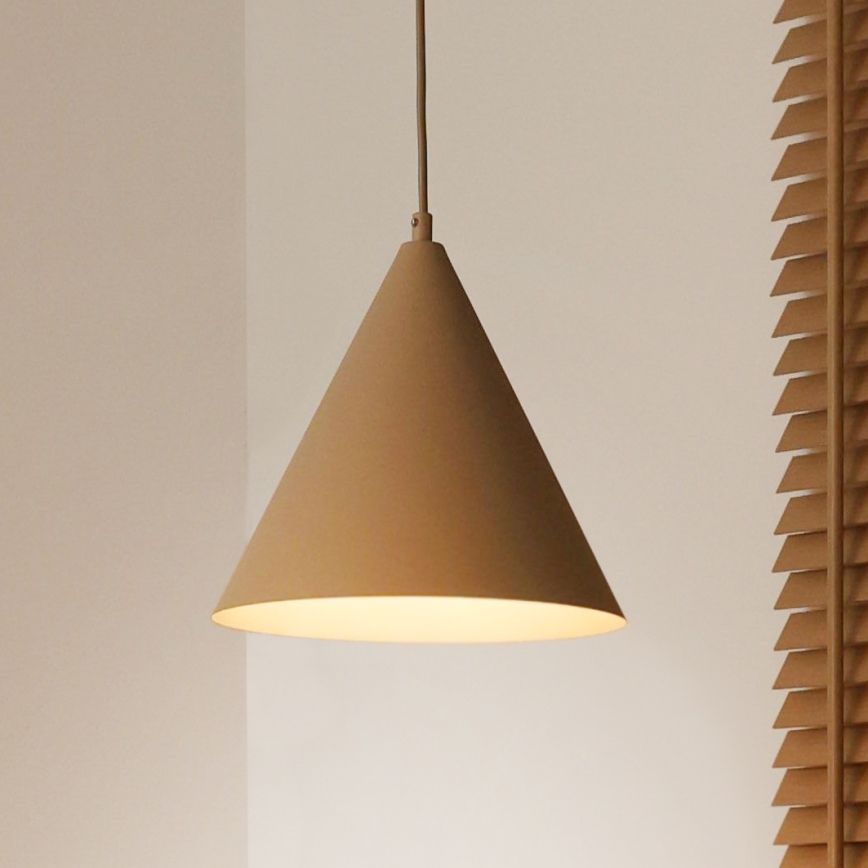 Duolla - Candeeiro suspenso com cabo IRONLINE 1xG9/3W/230V Ø 25 cm bege