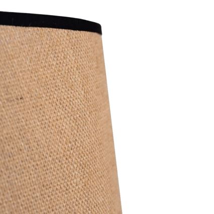 Duolla - Candeeiro suspenso CONE 1xE27/15W/230V diâmetro 40 cm castanho/preto