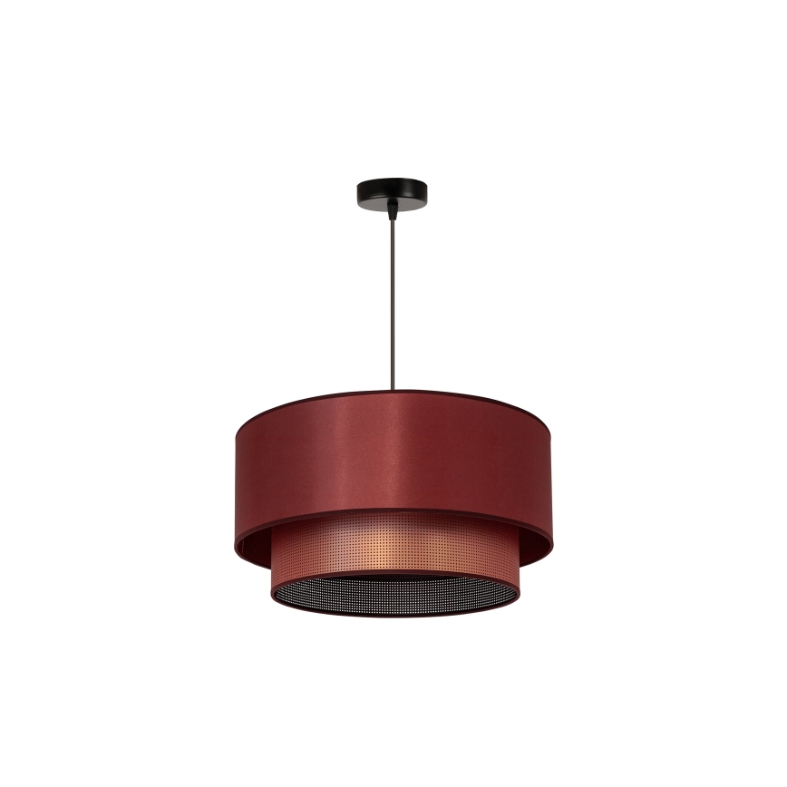 Duolla - Candeeiro suspenso COPPER SHINY 1xE27/15W/230V diâmetro 45 cm cobre