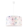 Duolla - Candeeiro suspenso de criança PRINT M 1xE27/40W/230V diâmetro 35 cm princesas