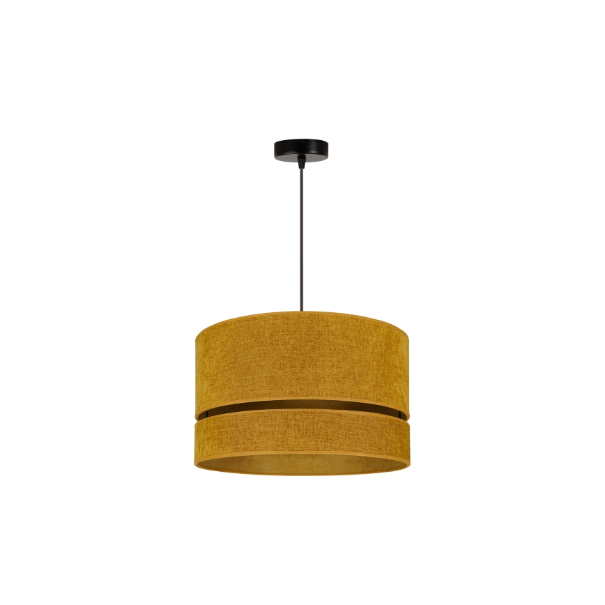 Duolla - Candeeiro suspenso DOUBLE 1xE27/15W/230V diâmetro 40 cm laranja