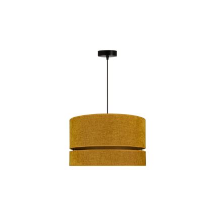 Duolla - Candeeiro suspenso DOUBLE 1xE27/15W/230V diâmetro 40 cm laranja