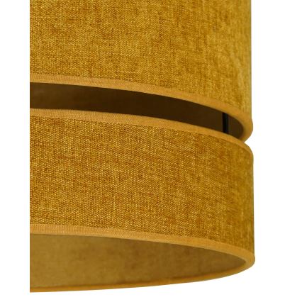 Duolla - Candeeiro suspenso DOUBLE 1xE27/15W/230V diâmetro 40 cm laranja