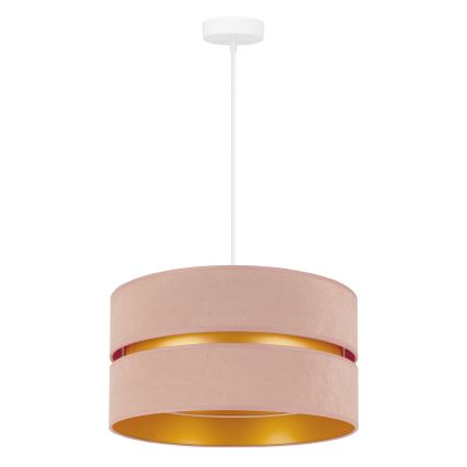 Duolla - Candeeiro suspenso DUO 1xE27/15W/230V diâmetro 40 cm bege