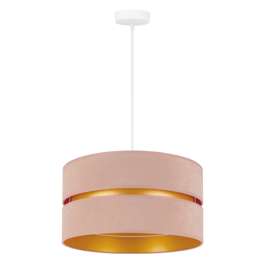 Duolla - Candeeiro suspenso DUO 1xE27/15W/230V diâmetro 40 cm bege