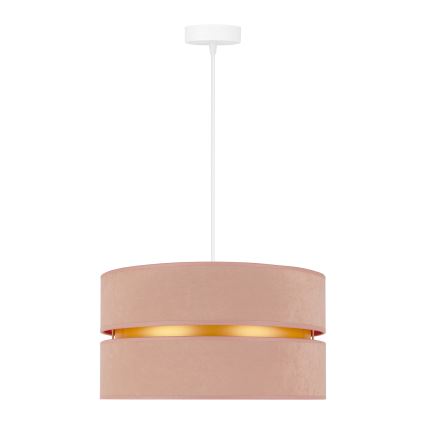 Duolla - Candeeiro suspenso DUO 1xE27/15W/230V diâmetro 40 cm bege