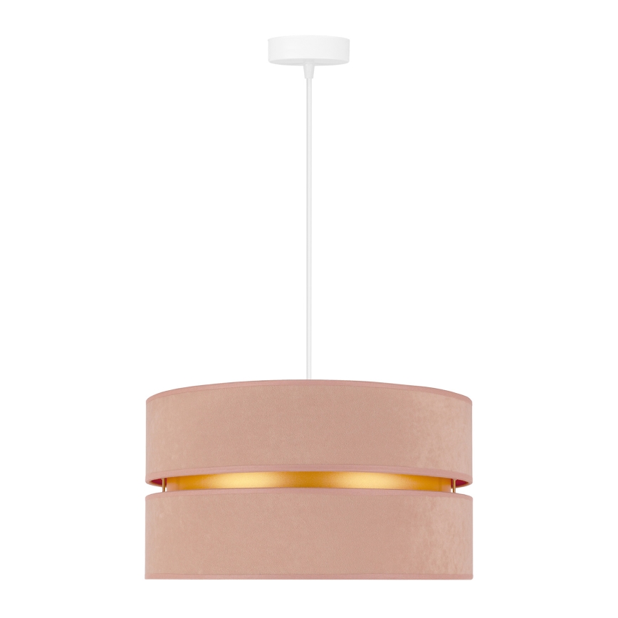 Duolla - Candeeiro suspenso DUO 1xE27/15W/230V diâmetro 40 cm bege