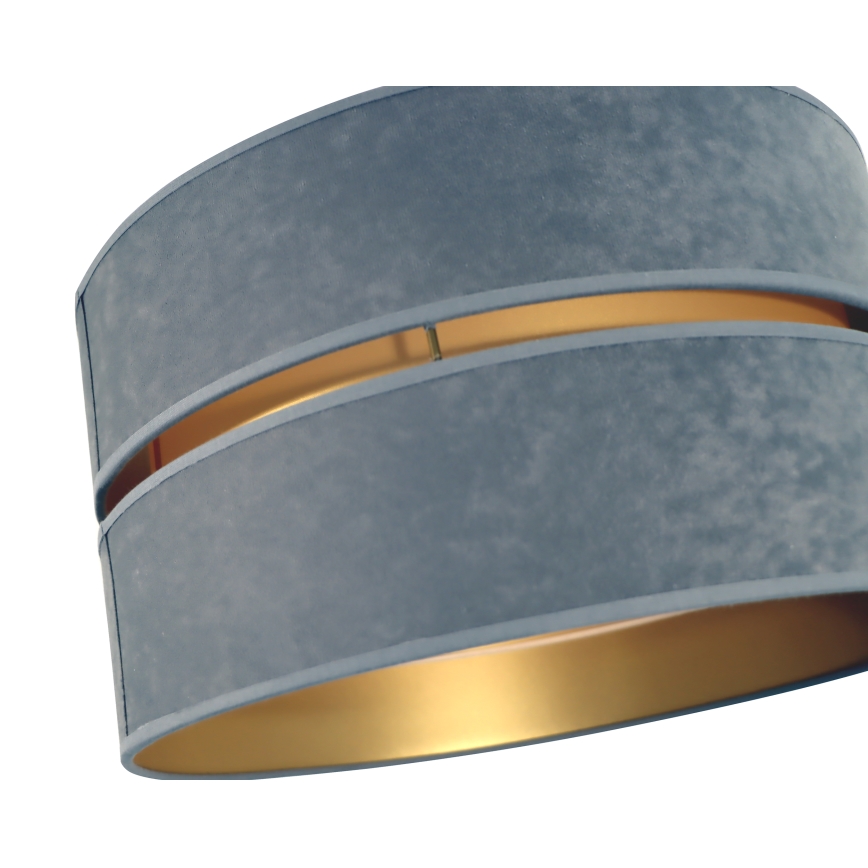 Duolla - Candeeiro suspenso DUO 1xE27/15W/230V diâmetro 40 cm cinzento