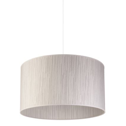 Duolla - Candeeiro suspenso ESSEX 1xE27/40W/230V diâmetro 45 cm prateado