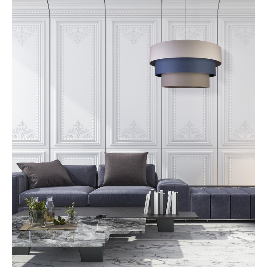 Duolla - Candeeiro suspenso LUNETA 1xE27/40W/230V diâmetro 45 cm