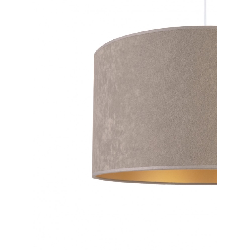 Duolla - Candeeiro suspenso ROLLER 1xE27/40W/230V diâmetro 40 cm cinzento