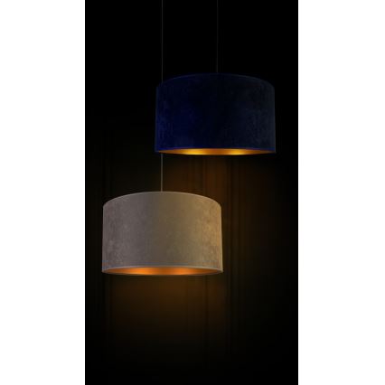 Duolla - Candeeiro suspenso ROLLER 1xE27/40W/230V diâmetro 40 cm cinzento