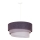 Duolla - Candeeiro suspenso TRIO 1xE27/15W/230V diâmetro 45 cm antracite/cinzento/branco
