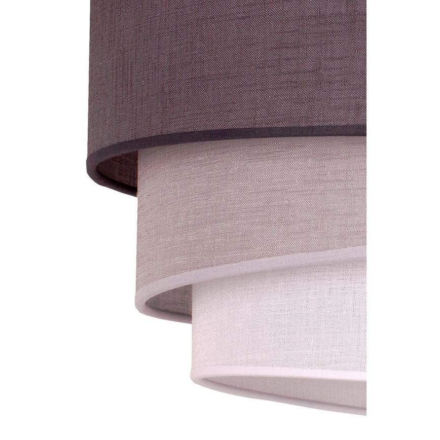 Duolla - Candeeiro suspenso TRIO 1xE27/40W/230V diâmetro 45 cm antracite/cinzento/branco