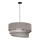 Duolla - Candeeiro suspenso TRIO 1xE27/40W/230V diâmetro 45 cm cinzento