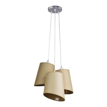 Duolla - Candeeiro suspenso VERONA 3xE27/40W/230V diâmetro 40 cm