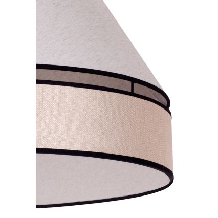 Duolla - Candelabro suspenso AVIGNON 3xE27/15W/230V bege