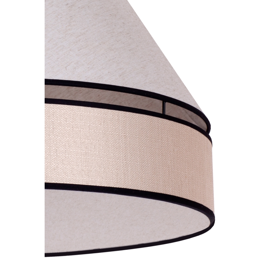 Duolla - Candelabro suspenso AVIGNON 3xE27/15W/230V bege