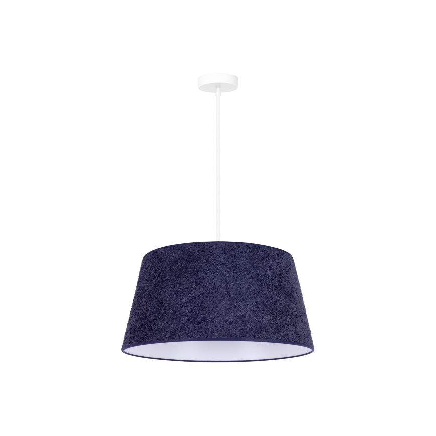 Duolla - Candelabro suspenso BOUCLE 1xE27/15W/230V diâmetro 50 cm azul