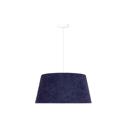 Duolla - Candelabro suspenso BOUCLE 1xE27/15W/230V diâmetro 50 cm azul