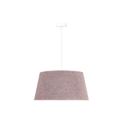Duolla - Candelabro suspenso BOUCLE 1xE27/15W/230V diâmetro 50 cm castanho