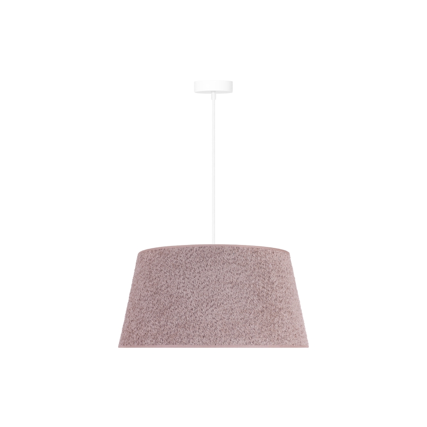 Duolla - Candelabro suspenso BOUCLE 1xE27/15W/230V diâmetro 50 cm castanho